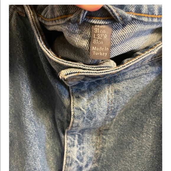 Asos High Waisted Mid Vintage Denim - Picture 2 of 2